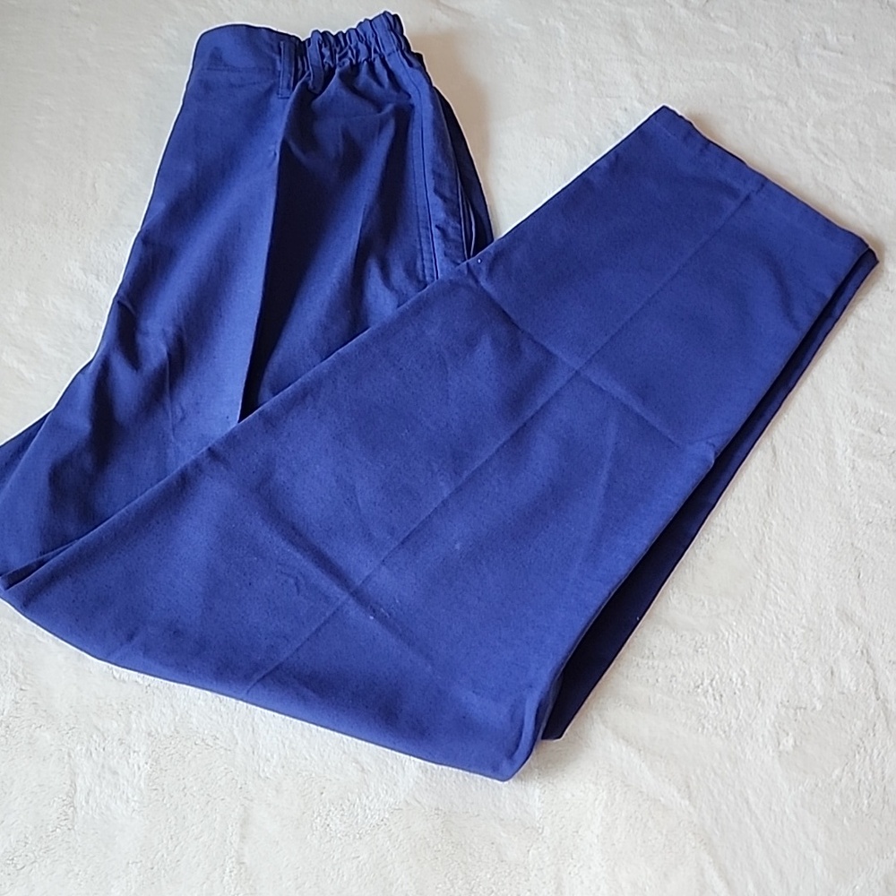 Baxter Wells Vintage Blue Elastic Waist Pants